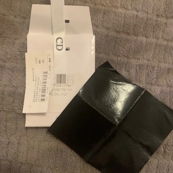 Dior Faux Leather Patch - Picture 1 of 5